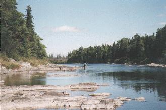 P&ecirc;cheur de saumon